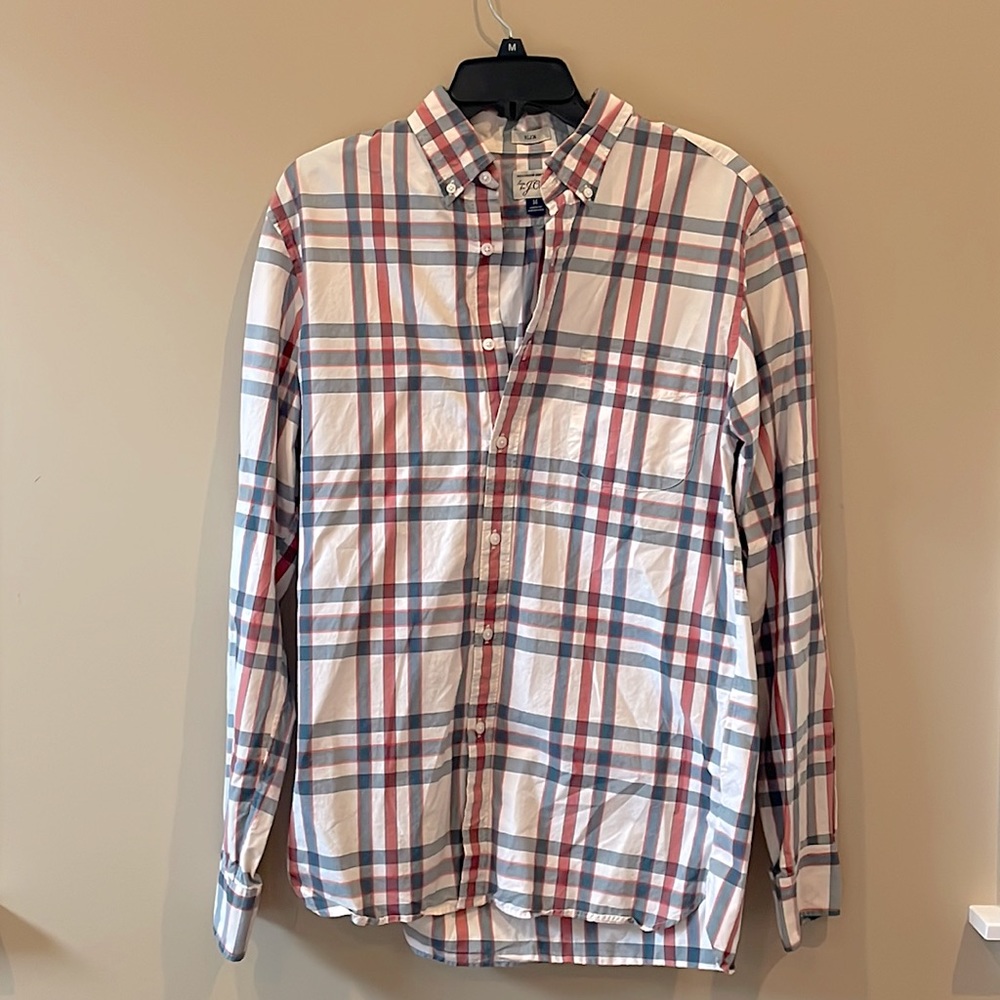 Mens J-Crew button down dress shirt